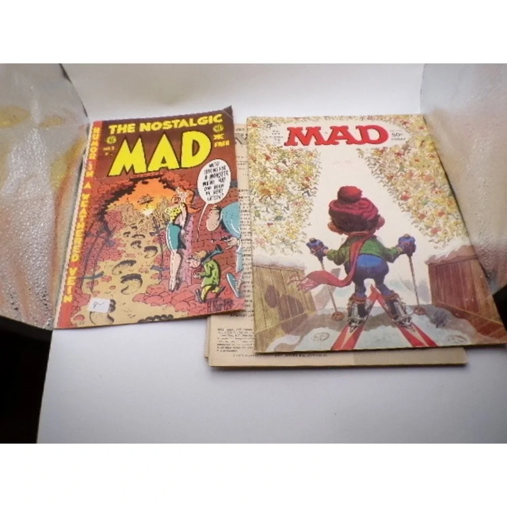 MAD Magazine 1975 4 Issues The Nostalgic Special Godfather 2 No cover 1‎ Cracked